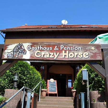 Steakhouse & Pension Crazy Horse Suhl Eksteriør billede